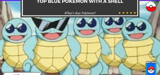 Blue Pokémon With a Shell